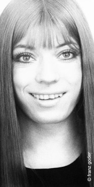 Katja Ebstein im Alter von 25 Jahren, Foto Franz Goder